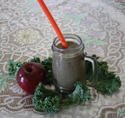 Add a straw to your old fashioned smoothie and enjoy its tasty sweetness