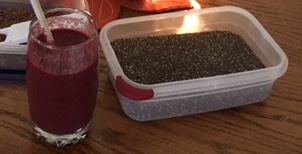 Chia and flax add healthful benefits to your diet. Once opened, they will keep well in sturdy containers with lids. Chia needs no refrigeration, but flax does.