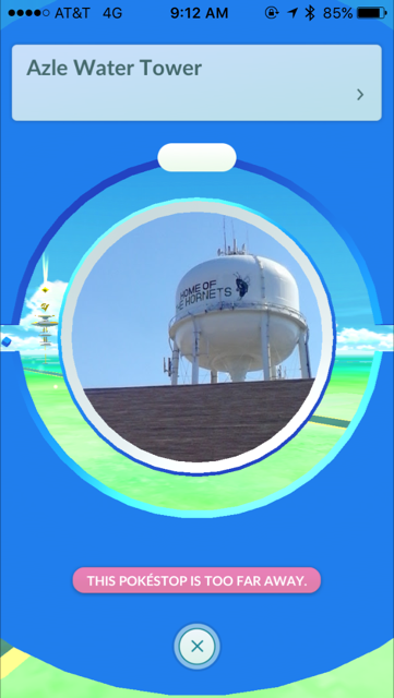  Pokestop - Woodfield Mall Water Tower