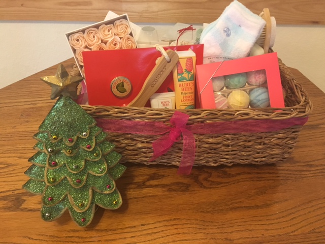 A basket full of someone's favorite things
