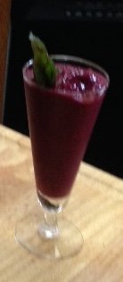 A beet smoothie - full of vitamins and minerals