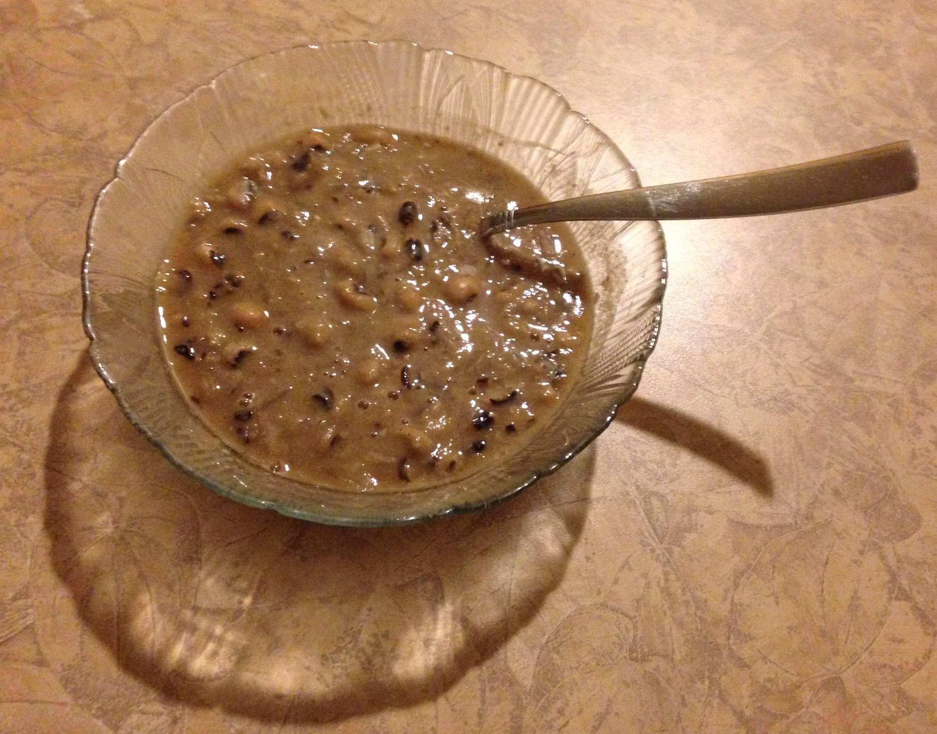 holiday eating reminds us that for good luck in the new year, you need to eat some black-eyed peas.