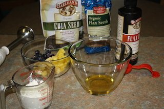ingredients for flaxseed oil and cottage cheese