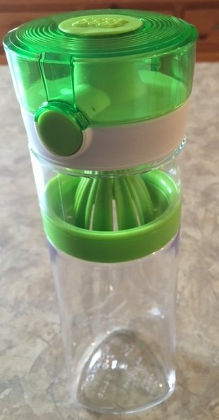 I found this juicer/infuser at Wal-Mart. It comes in three bright colors