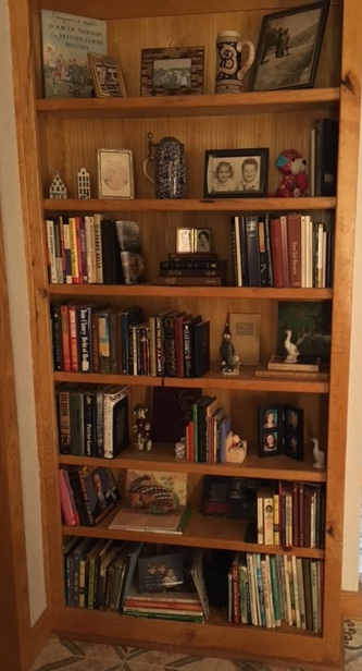 The bookshelf in my livingroom is magnetic when I should be working.