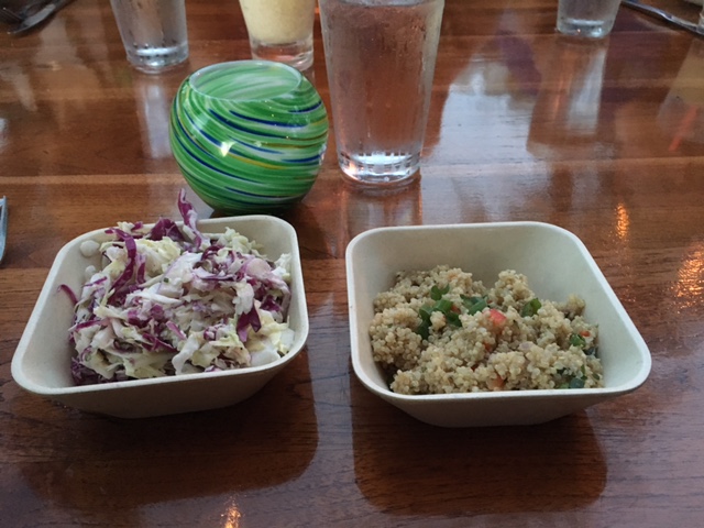 Eating out on a diet is easy at the Lava Lava Restaurant in Kona, Hawaii. You could get this tasty meal in other restaurants as well,