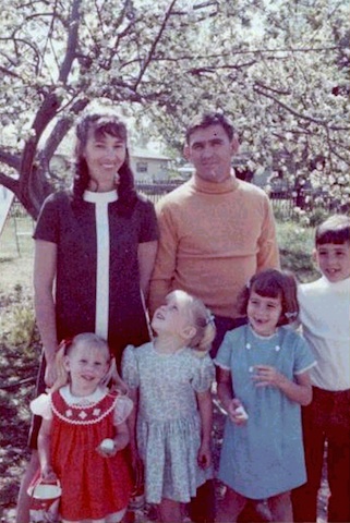 Spring in the backyard.