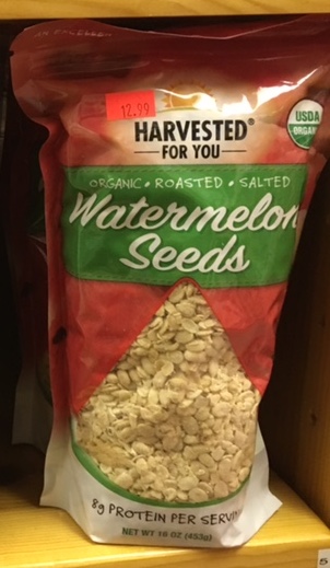 Don't throw away those watermelon seeds, they are full of nutrients.